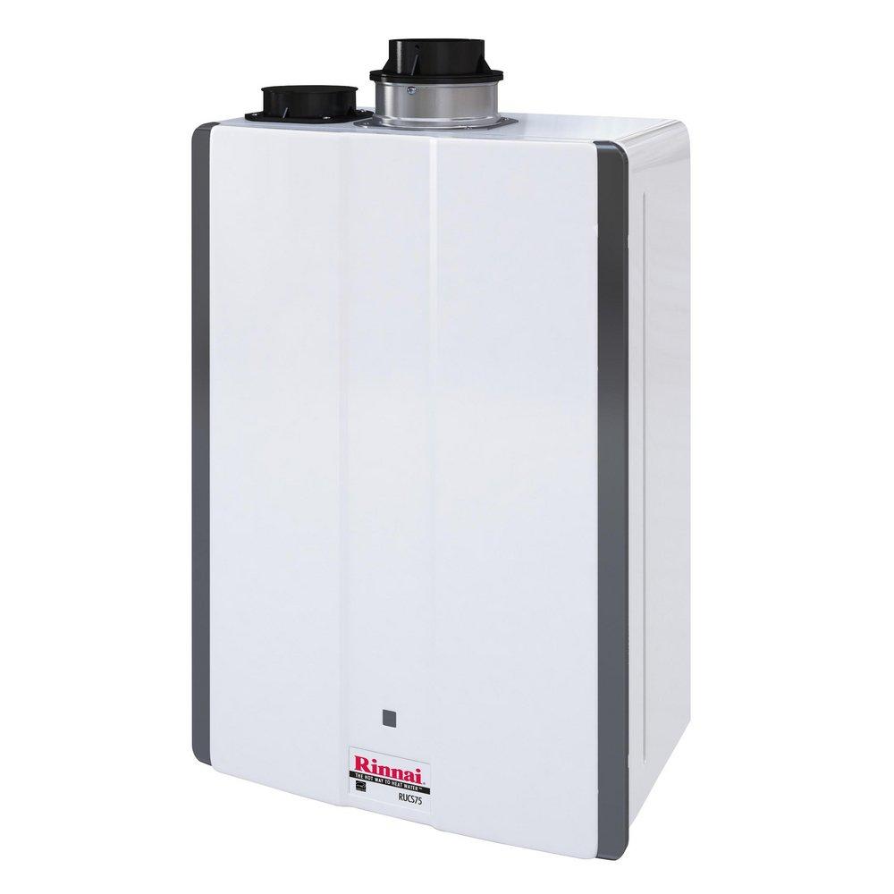 Rinnai 160 MBH Indoor Condensing 89W Tankless Water Heater 