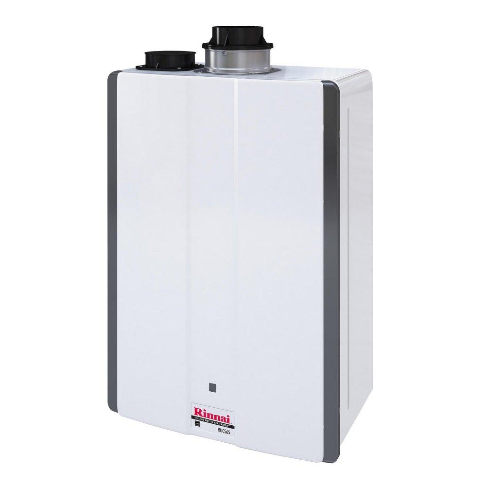 Rinnai 130 MBH Indoor Condensing 89W Tankless Water Heater 