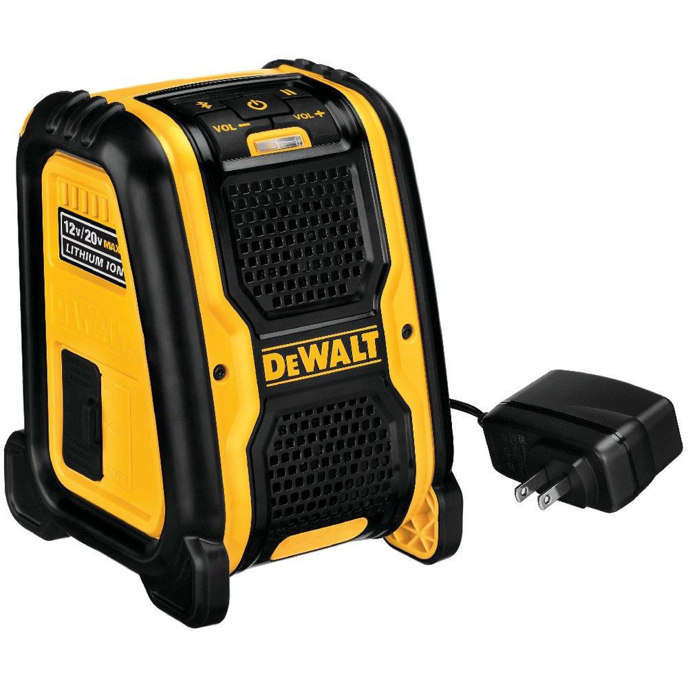 DEWALT Yellow/Black Bluetooth Speaker 