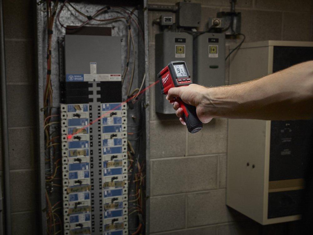 Milwaukee® Black Infrared Temperature Gun 