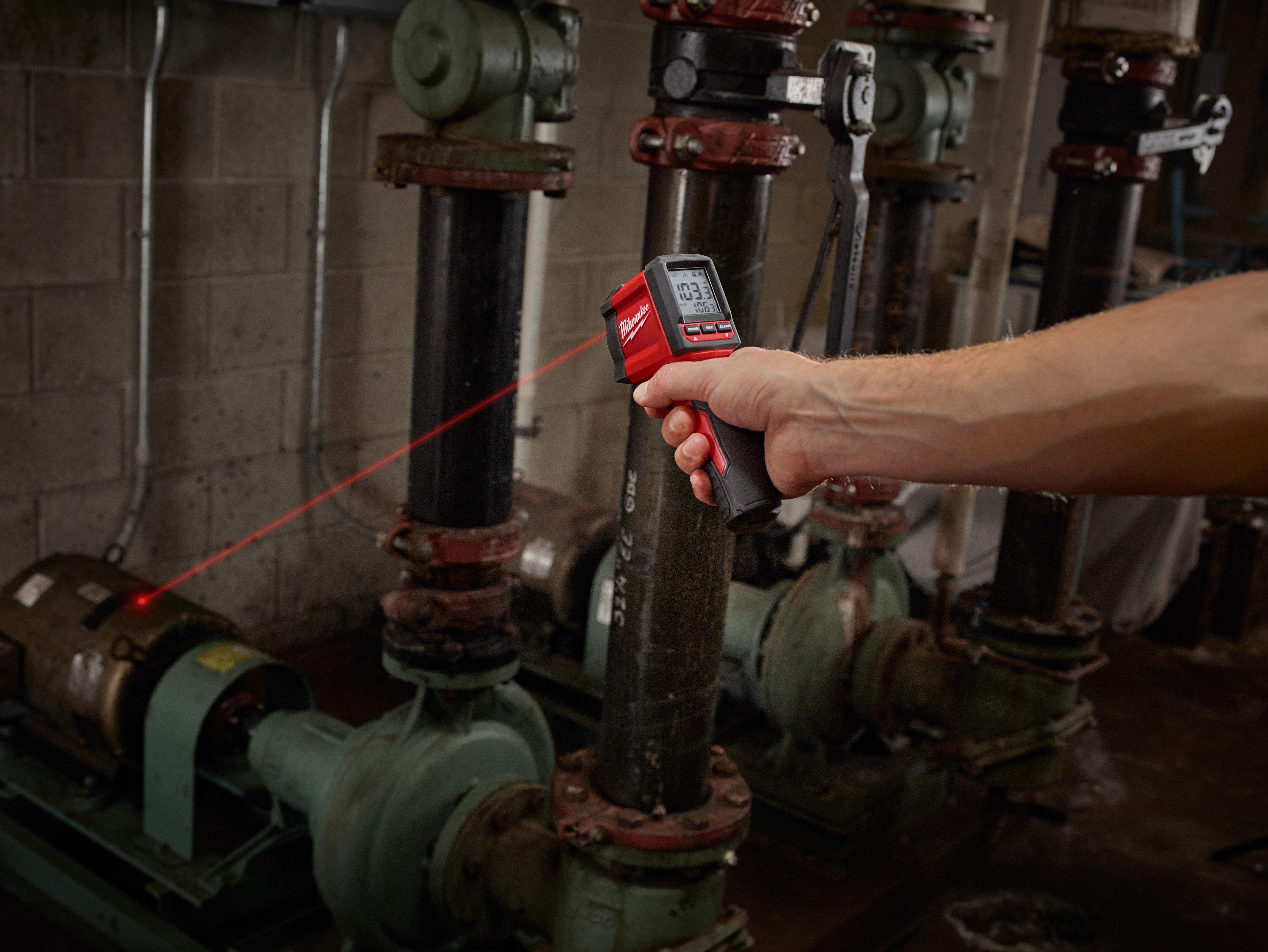 Milwaukee&reg; Black Infrared Temperature Gun 