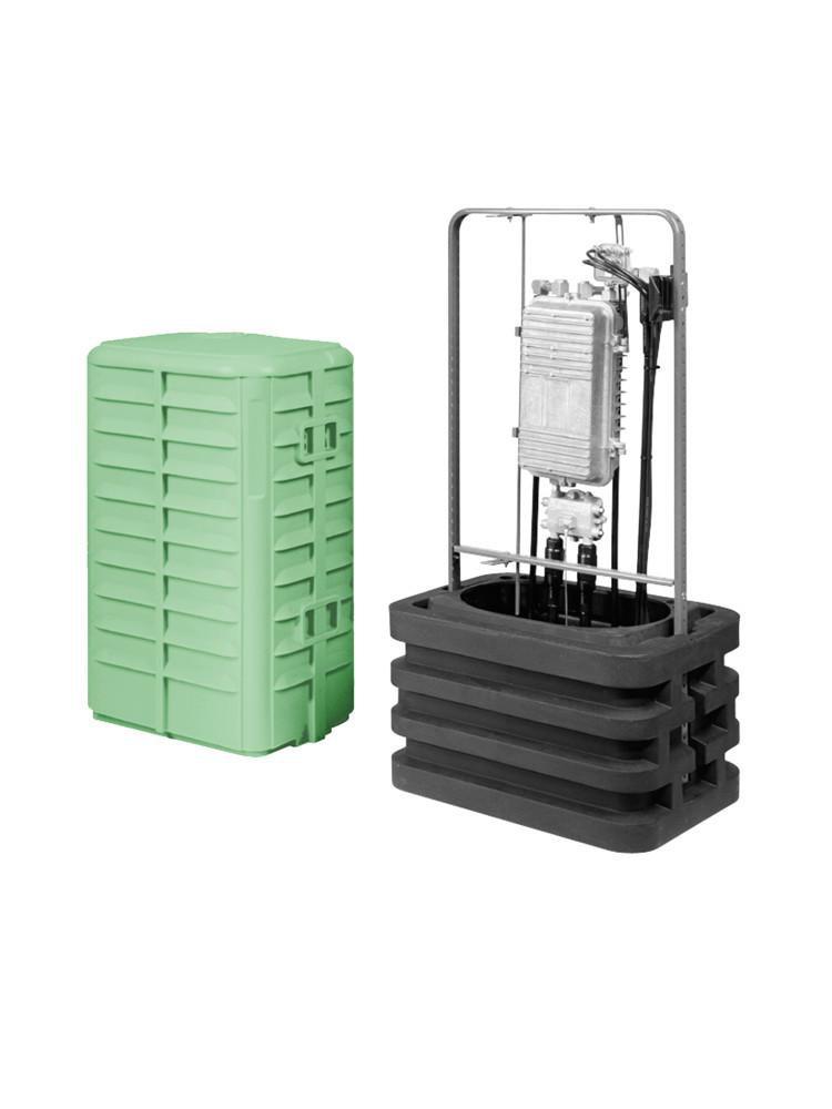 Medium Blue 14 X 20 PED Housing With VENTS Blue 