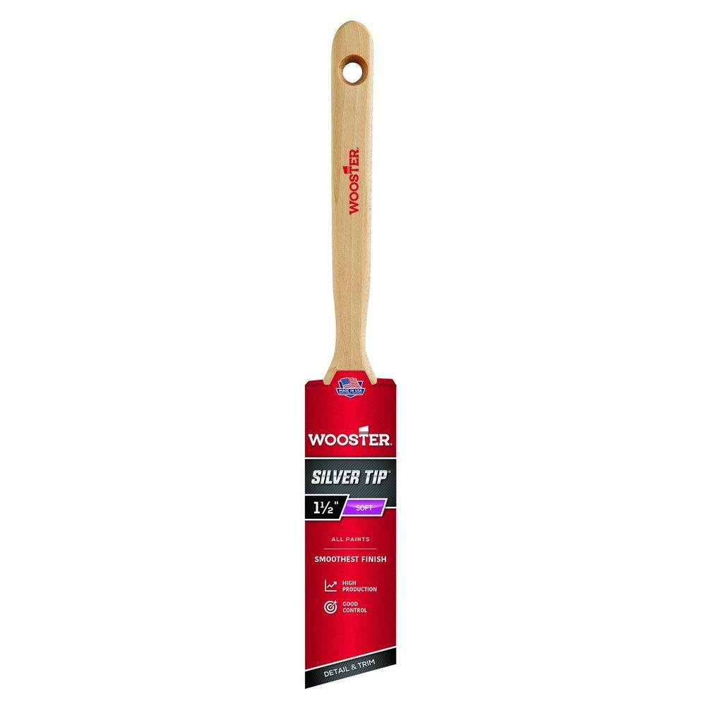 Wooster&reg; Silver Tip Angle Sash Brush 