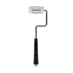 3 x 12 in. Metal and Plastic Roller Frame in Chrome Plated