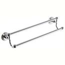 18 x 4-11/16 in. Double Towel Bar in Polished Chrome