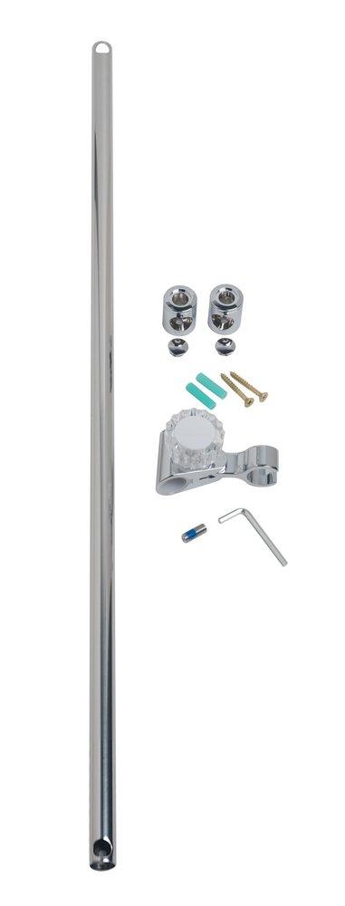 Symmons Industries Polished Chrome 30 in. Shower Rail 