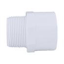 White PVC Schedule 40 Male Adapter 
