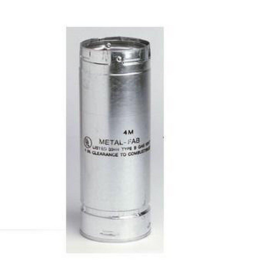 Metal Fab 3 in. Adjustable Length Gas Adapter 