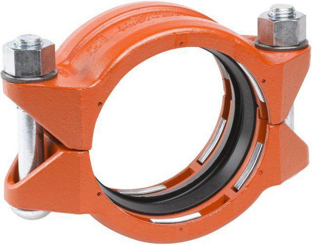 Victaulic Orange Orange Enamel Plain End Coupling 