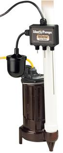 ELV290 3/4HP 77GPM 115V Cast Iron Effluent Sump Pump with Oil Tector and 6' Cord 