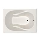 60 x 42 in. Whirlpool Drop-In Bathtub with End Drain in Biscuit