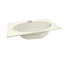 PROFLO&reg; Biscuit 72 x 42 in. Whirlpool Drop-In Bathtub 