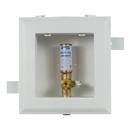 3-27/50 x 4-1/2 x 7 x 1/2 in. F1960 PEX PVC Ice Maker Outlet Supply Box System with Quarter Turn Arrester Valve