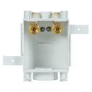 Water-Tite Polished Chrome 7 in x 5-1/4 in x 4-1/2 in Washing Machine Supply Box 