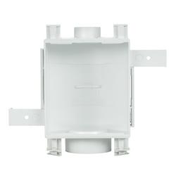 Fire-Rated Auxiliary Drain Box Open Faceplate, Box Only