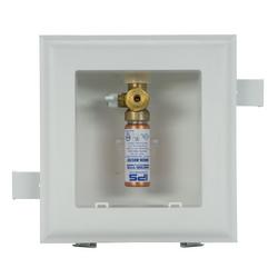 Fire-Rated Ice Maker CPVC Supply Box with Hammer Arrestor