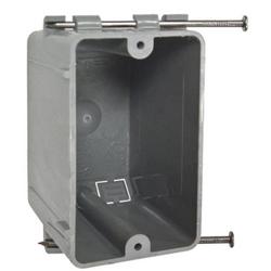 3-5/8 in. Non-Metallic Box with Captive Nail