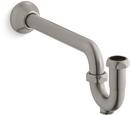1-1/4 in. Brass P-Trap in Vibrant Brushed Nickel