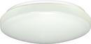 NUVO White 3-1/8 x 11-5/8 in. Medium Round Ceiling Light Fixture 