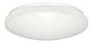 NUVO White 14 in. 16.5W 1-Light 3000K LED Flush Mount Ceiling Fixture 