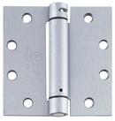 Cal-Royal Satin Chrome 4-1/2 in. Full Mortise Square Corner Spring Hinge 