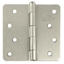 Cal-Royal Satin Nickel 4 in. Full Mortise Plain Bearing Hinge 