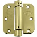 Cal-Royal Bright Brass 3-1/2 in. Full Mortise Spring Hinge 