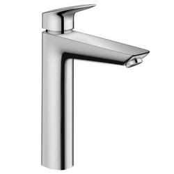 Single Handle Monoblock Bathroom Sink Faucet in Polished Chrome
