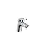 Hansgrohe Polished Chrome Single Handle Monoblock Bathroom Sink Faucet 