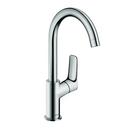Hansgrohe Polished Chrome Single Handle Monoblock Bathroom Sink Faucet 