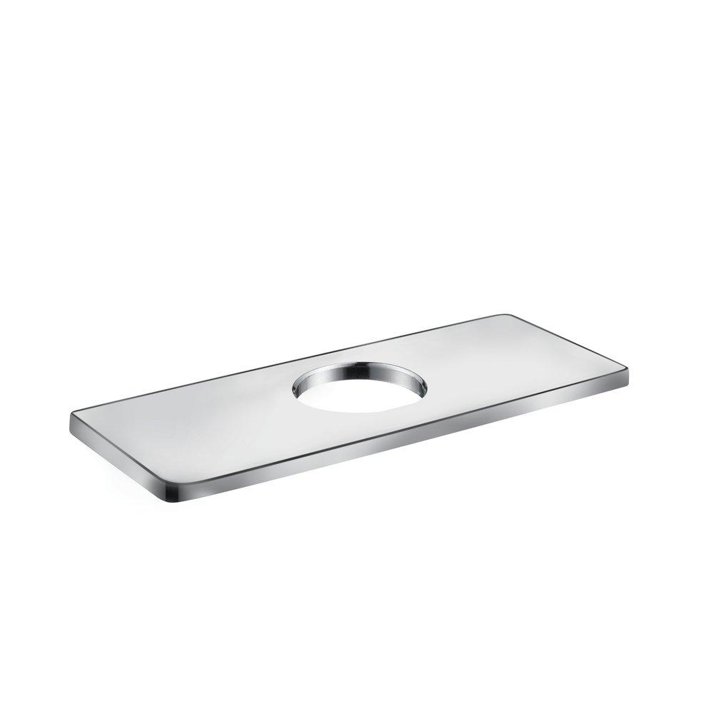 Hansgrohe Polished Chrome 1-Hole Faucet Base Plate 