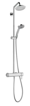 Hansgrohe Polished Chrome Two Handle Single Function Shower System 