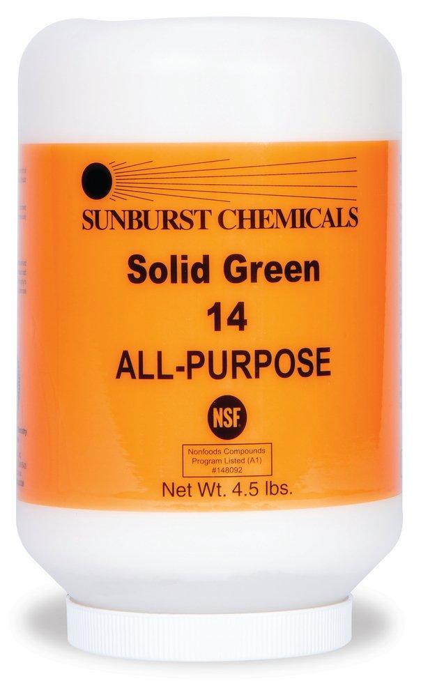 Sunburst Chemicals Green All-Purpose Solid Cleaner in Green 