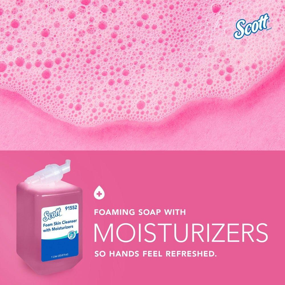 Scott&reg; Pink Foam Skin Cleanser with Moisturizer (Case of 6) 