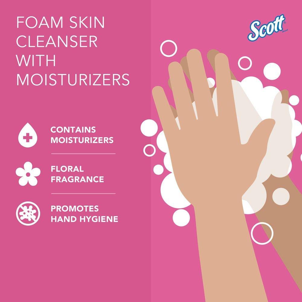 Scott&reg; Pink Foam Skin Cleanser with Moisturizer (Case of 6) 