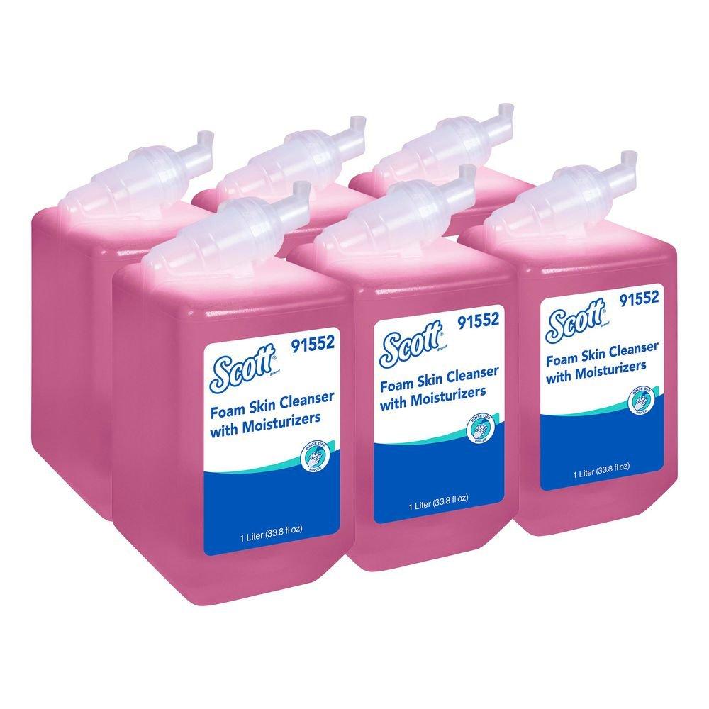 Scott&reg; Pink Foam Skin Cleanser with Moisturizer (Case of 6) 