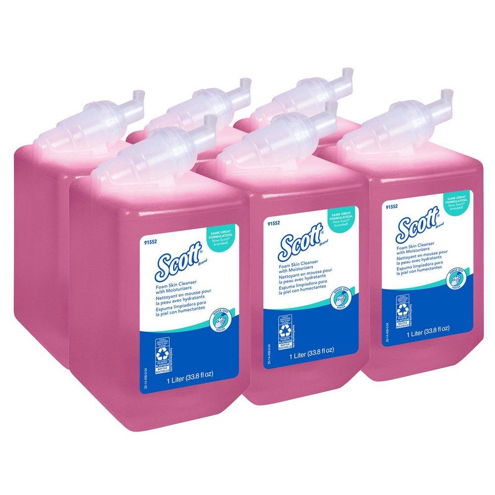 Scott® Pink Foam Skin Cleanser with Moisturizer (Case of 6) 
