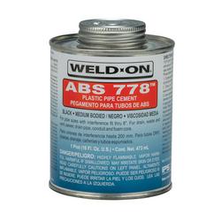 16 oz. Fast Set Plastic Black Pipe Cement