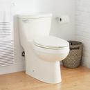1.28 gpf High Effiency Elongated One Piece Toilet with Skirted Bowl and Seat in Biscuit