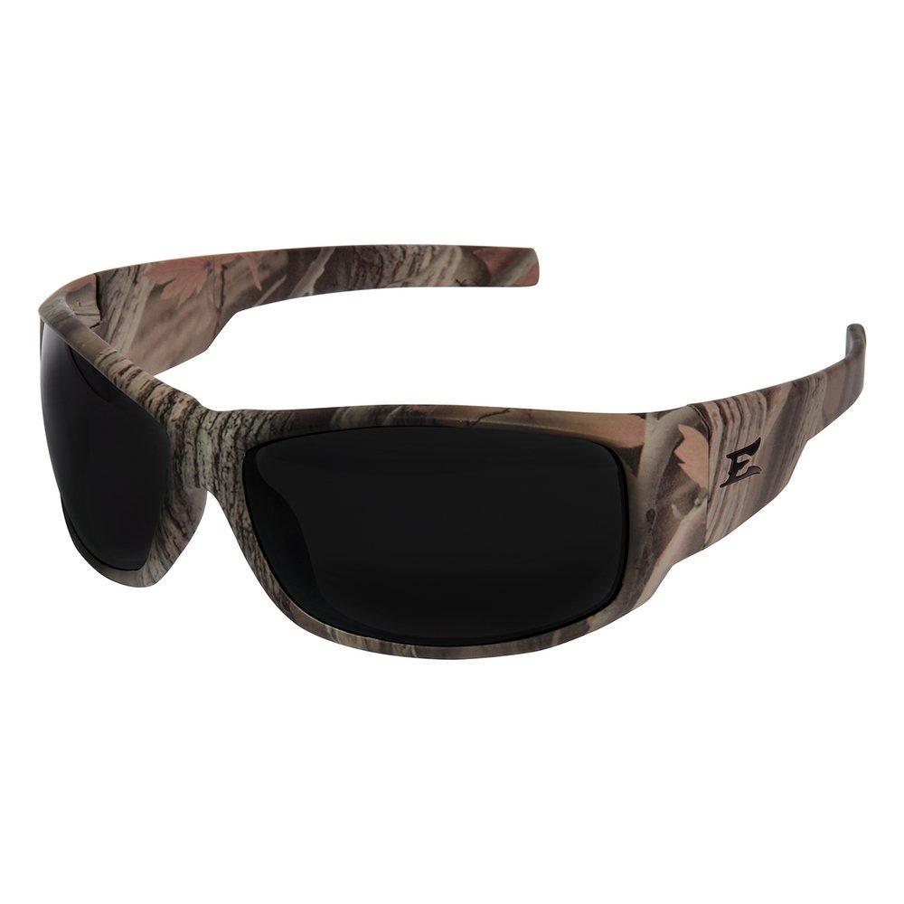Edge Eyewear Safety Glasses with Non-Polarized Smoke Lens 
