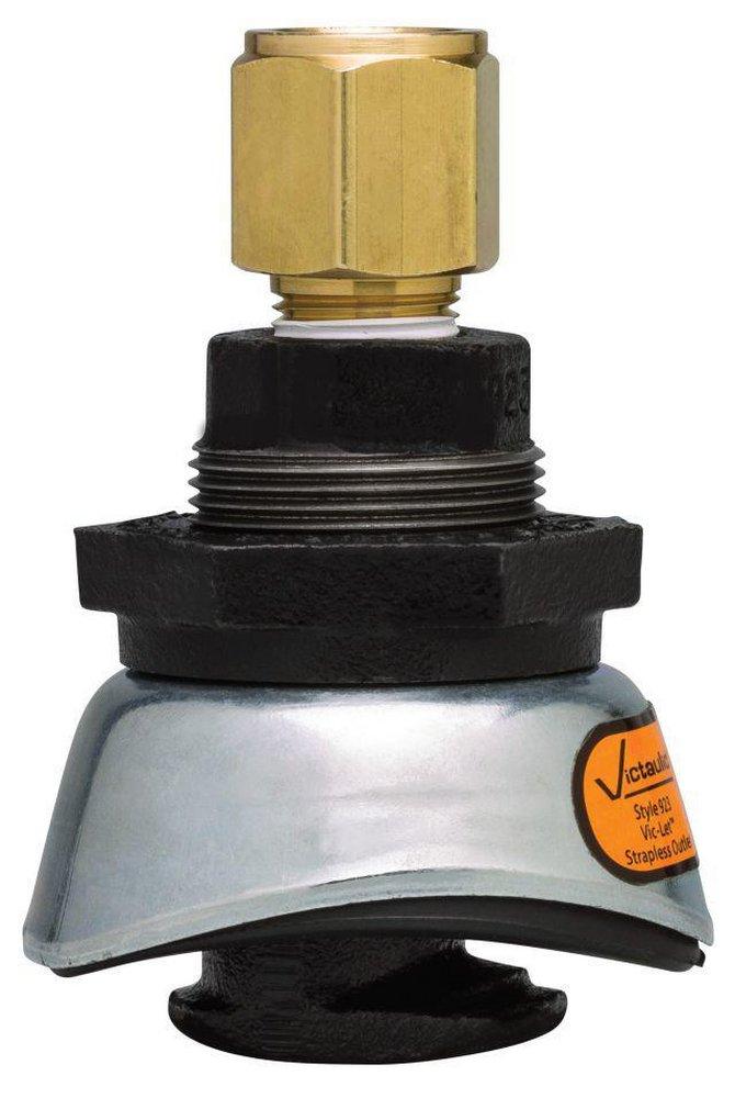 Victaulic 3/4 in. NST and BSPT 300 psi Black Ductile Iron Outlet 