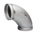 3 in. Grooved Long Radius Schedule 10 316L Stainless Steel 90 Degree Elbow