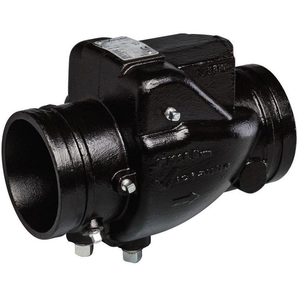 Victaulic Black Ductile Iron Grooved Spring Check Valve 