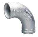 2 Galvanized Grooved LR 90 Elbow 100 