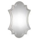 43 in. Frame Mirror in Antique Silver