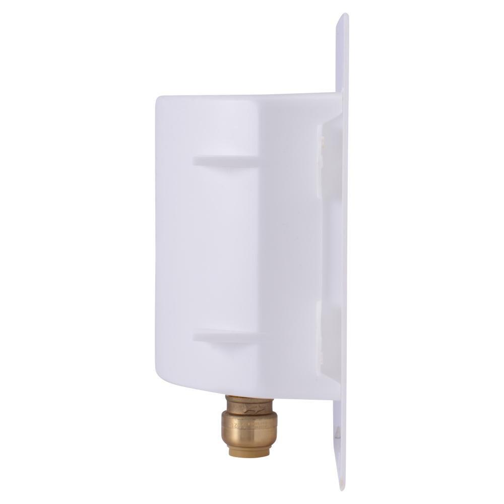 SharkBite&reg; White 5-3/4 in x 4-7/8 in x 3-1/2 in Ice Maker Supply Box 