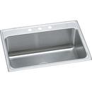 Elkay Lustrous Satin 31 x 22 in. Stainless Steel Single Bowl Drop-in Kitchen Sink in Lustrous Satin 