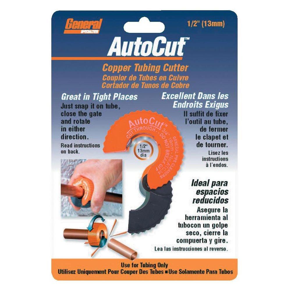 General Pipe Cleaners Orange Steel Cutter for Copper Tubing 