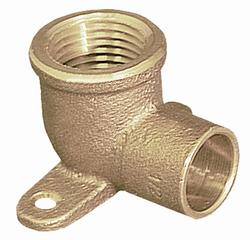 3/4 in. Cast Copper x Female Drop Ear 90 Degree Elbow