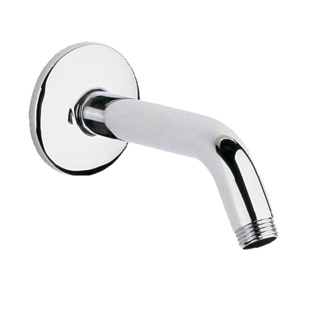 GROHE StarLight Chrome Tubular Shower Arm & Escutcheon 